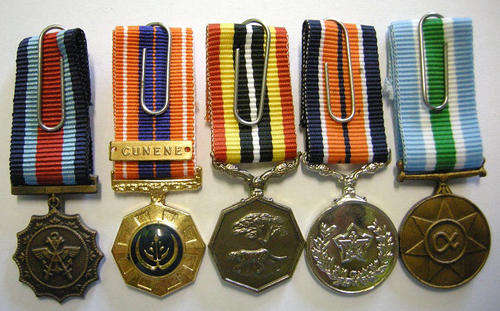 Miniature Medal Set of Five w/ Cunene Bar