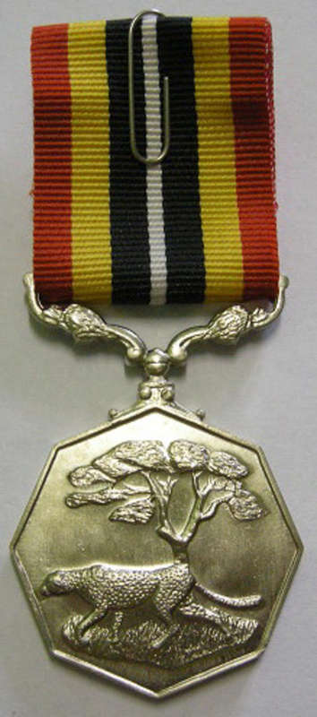 Full Size Southern Africa Medal Uniface Susp Short Grass Crisp Detail Matte Nr @ Back In Box