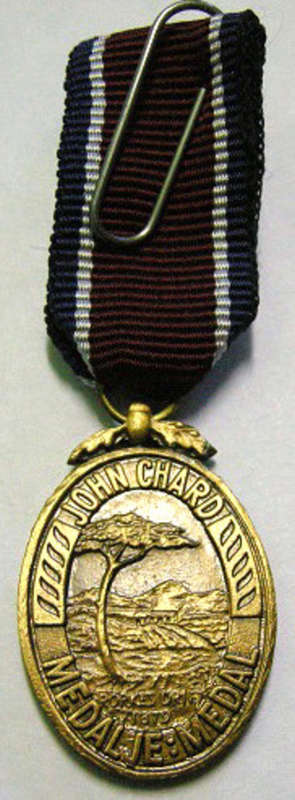 Miniature John Chard Medal Voided Acorn Light Type
