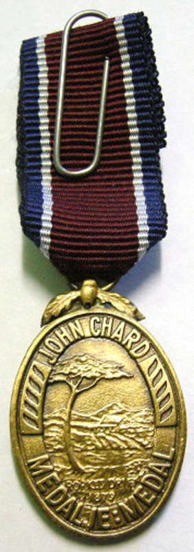 Miniature John Chard Medal Voided Acorn Light Type