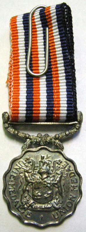 Miniature Union Medal w/ Royal Cypher