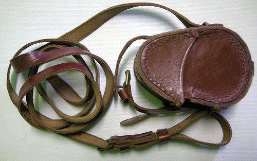 Leather Compass Pouch