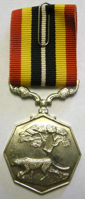 Full Size Southern Africa Medal Uniface Susp Short Grass Crisp Detail Matte Nr @ Back In Box