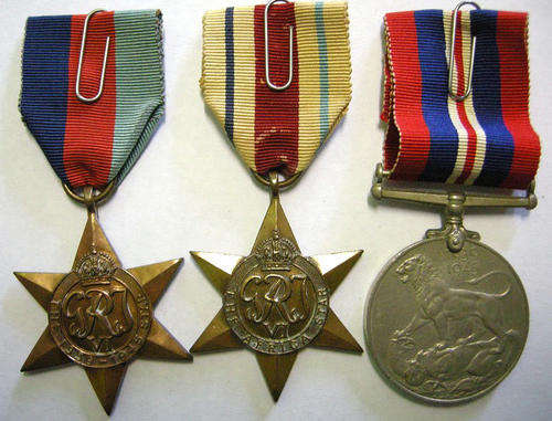Full Size WWII Medal Trio Unnamed