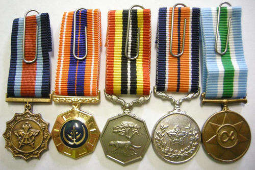 Miniature Medal Set of Five