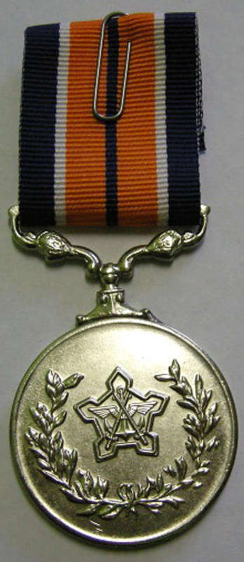 Full Size General Service Medal Uniface Suspender Soldered On Nr on Rim Low Relief Matthysen3 In Box