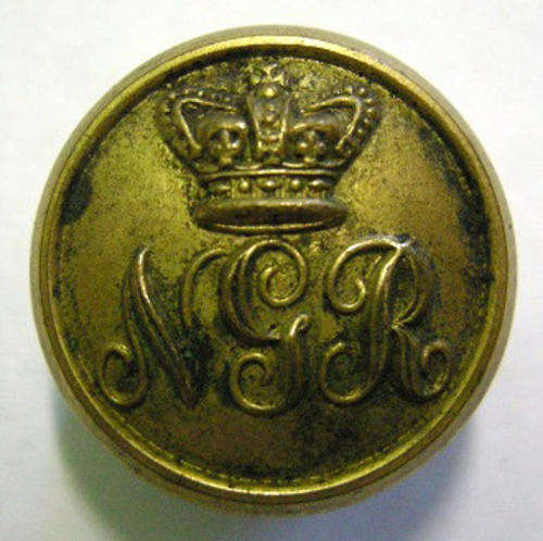 Rare Victorian Natal Government Railways Brass Button 19mm Marked Firmin London