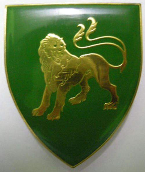 Hillcrest Regiment Shoulder Flash Pins Intact Dinnes 4944