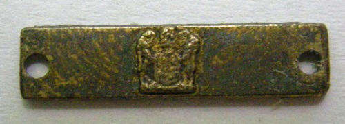 Miniature Coat of Arms Bar In Silver & Gilded
