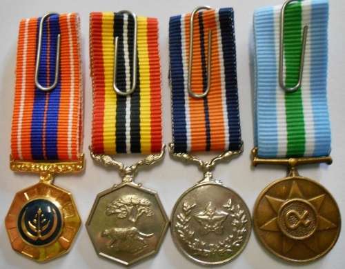 Miniature Medal Set of Four