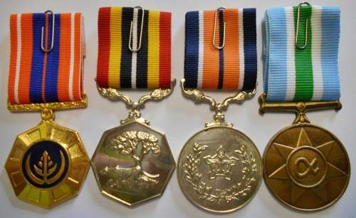 Full Size Medal Set of Four