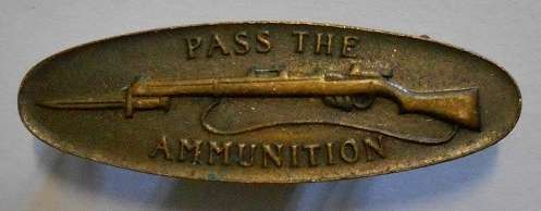 Pass the Ammunition Bronze Badge 35mm x 12mm