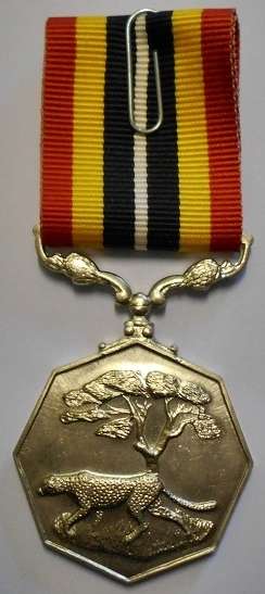 Full Size Southern Africa Medal Uniface Susp Short Grass Crisp Detail Matte Nr @ Back In Box