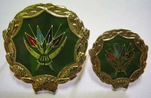 SANDF 5 Year Voluntary Service Badges Full Size & Mess Dress