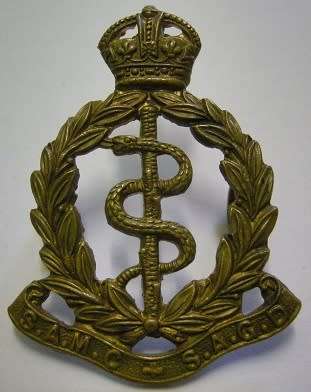 SA Medical Corps Cap Badge Owen 1575