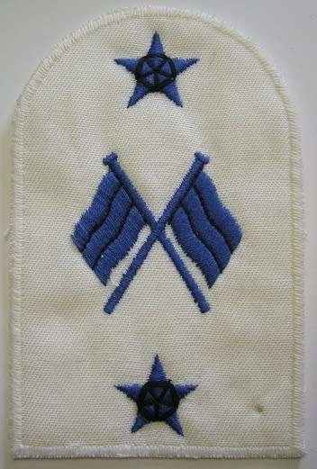 SA Navy Tactical Communication Trade Badge Embroidered on Material