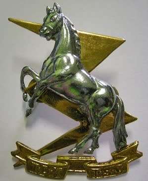Technical Services Corps Bi-Metal Cap Badge Large Type Dinnes 485