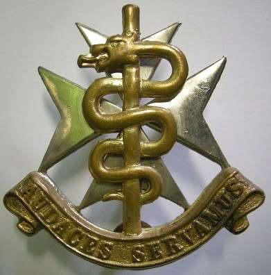 SA Medical Services Bi-Metal Cap Badge Dinnes 972