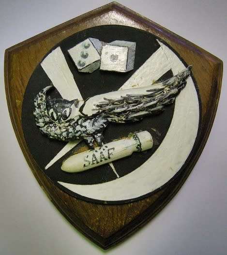 SAAF 31 Squadron Homemade Plaque Wood on Wood