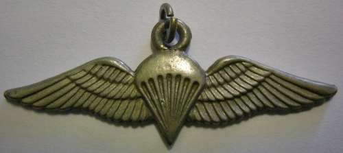 Parachute Wings Pendant 50mm x 14mm Excluding Rings