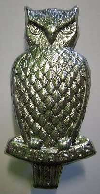 Military Intelligence Chromed Cap Badge