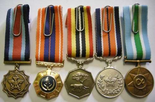 Miniature Medal Set of Five