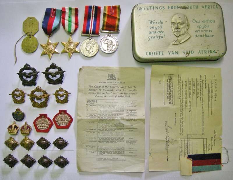 WWII Full Size Medal Group of Four Unresearched SEE DESCRIPTION