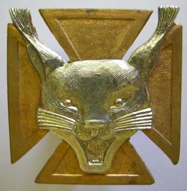 7 SA Infantry Battalion Bi-Metal Cap Badge Dinnes 65