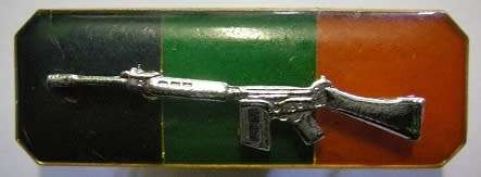 Bophuthatswana Defence Force Marksman Proficiency Badge Sharpshooter Silver Colored Rifle Dinnes1379