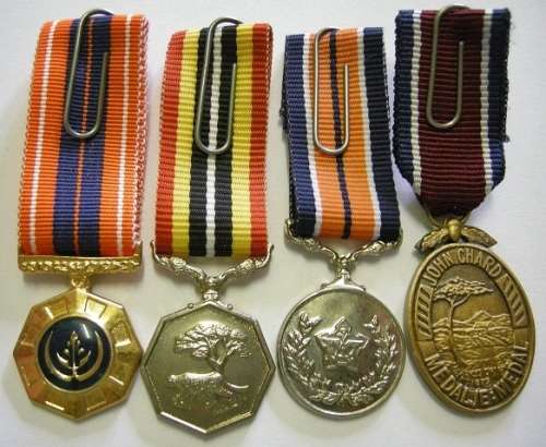 Miniature Medal Set of Four