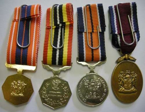 Miniature Medal Set of Four