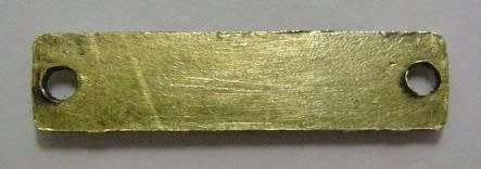Miniature Coat of Arms Bar In Silver & Gilded