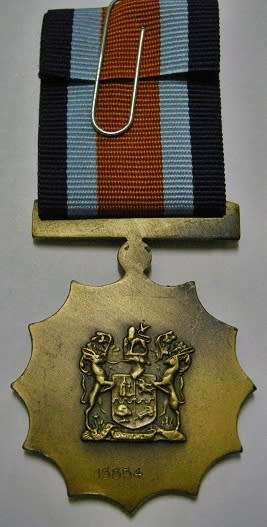 Full Size Military Merit Medal Numbered at Back Matthysen Specimen 4 w/ Bar In Box