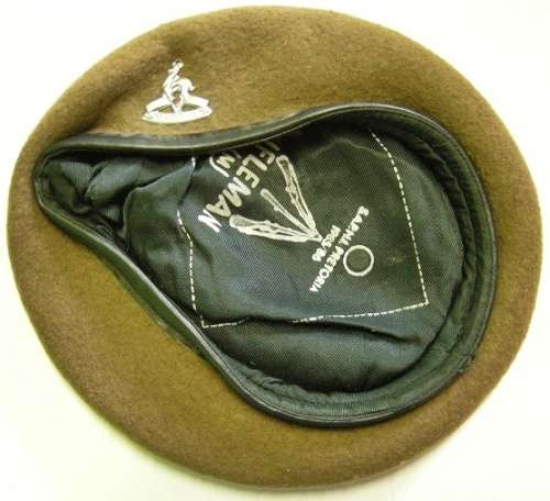 School Cadet Beret w/ Small Beret Badge