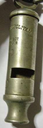 WWII Union Defence Force Whistle The Metropolitan J Hudson & Co Birmingham 1940 Broad Arrow in U