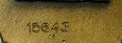 Full Size Military Merit Medal Numbered at Back Matthysen Specimen 4 w/ Bar