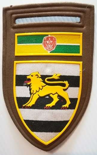 Lichtenburg Commando Rubberised Shoulder Flash No Pin