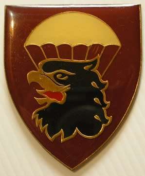 44 Parachute Brigade HQ Shoulder Flash No Pins