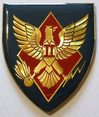 2 Locating Regiment Shoulder Flash No Pins