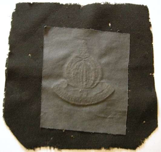 Finances Services Corps Blazer Pocket Embroidered 190mm x 199mm Note Moth Damage