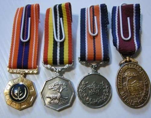 Miniature Medal Set of Four