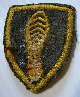SADF Equestrian Centre Tracker Class 3 Cloth Proficiency Badge Embroidered on Material