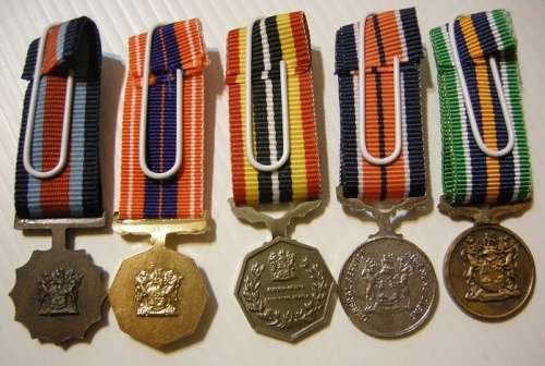 Miniature Medal Set of Five