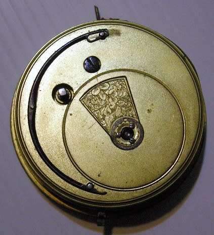 Pocket Watch Movement Not Running Size of Dial 43mm