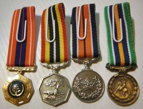 Miniature Medal Set of Four