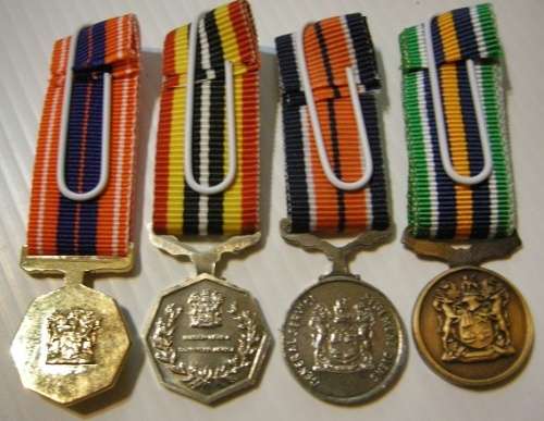 Miniature Medal Set of Four