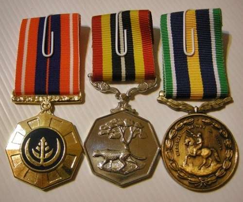 Full Size Medal Set of Three