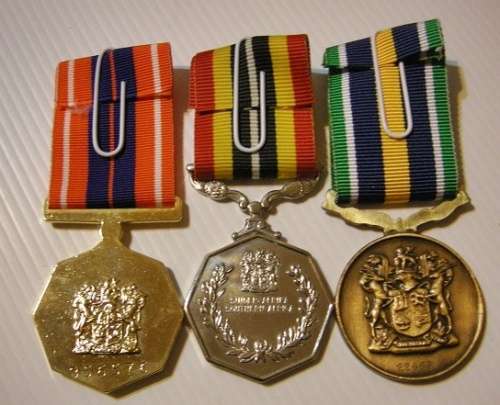 Full Size Medal Set of Three