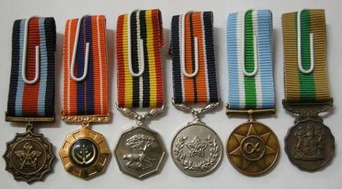 Miniature Medal Set of Six