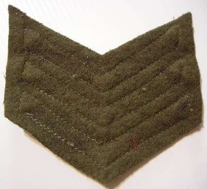Sergeant Rank Insignia Single